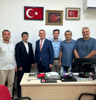 VEZİRKÖPRÜLÜ MÜDÜR, YUSUF BAŞ'A ZİYARET