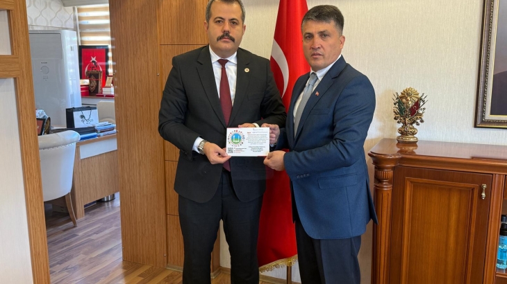 VEZİRKÖPRÜ KAYMAKAMI ÖZGÜR KAYA'YA DAVET...