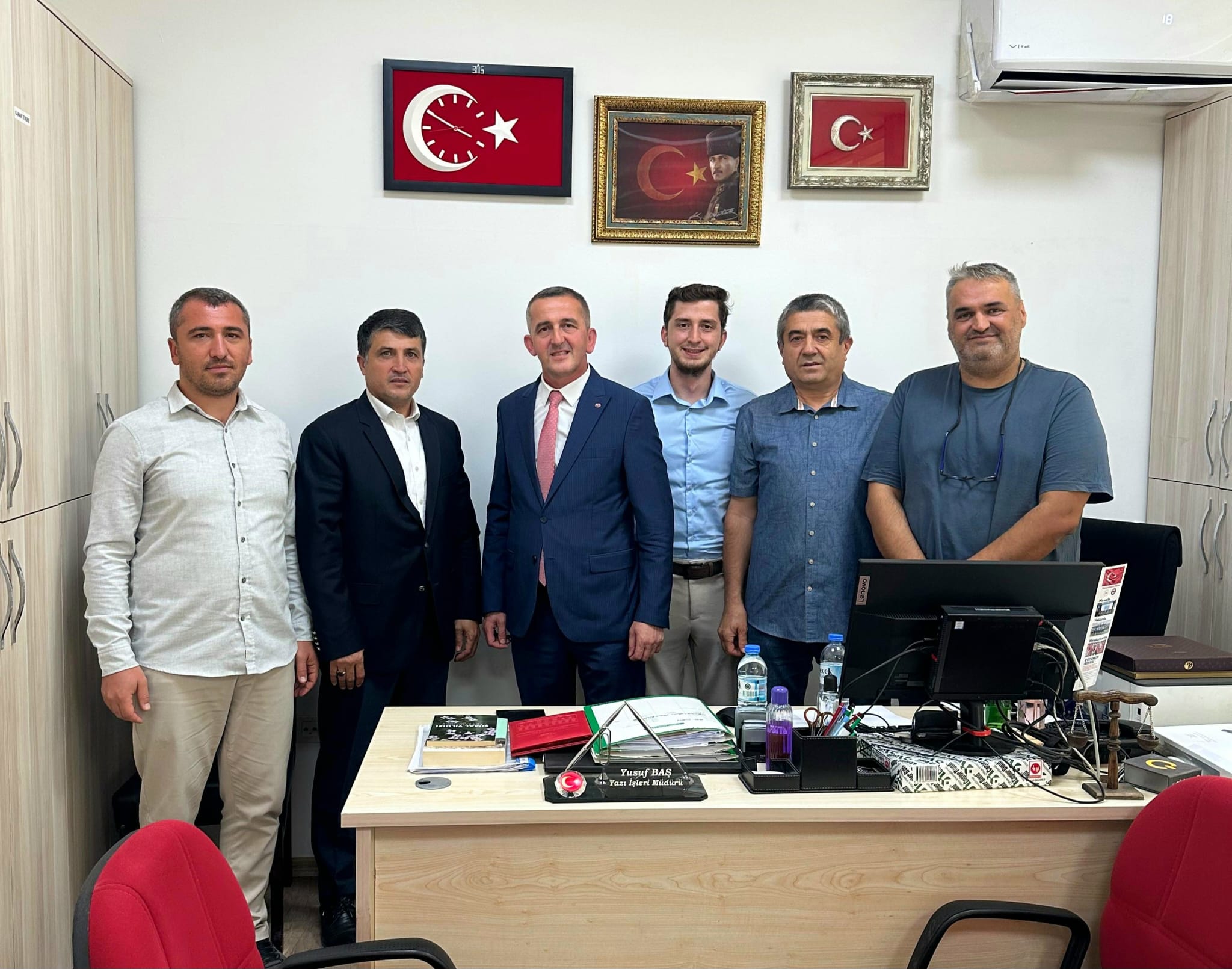 VEZİRKÖPRÜLÜ MÜDÜR, YUSUF BAŞ'A ZİYARET